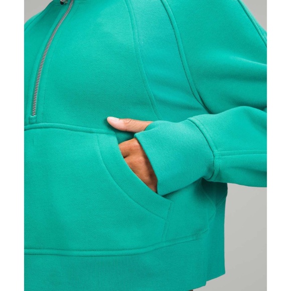 Lululemon Scuba Oversized 1/2 Zip Hoodie
Maldives Green XS/S - Picture 3 of 9